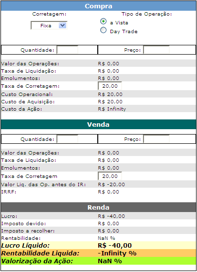 calculadoraderendimentocomacoes