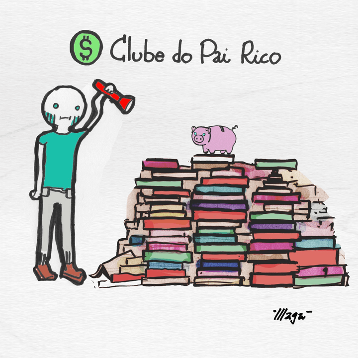 o Zé procurando um livro