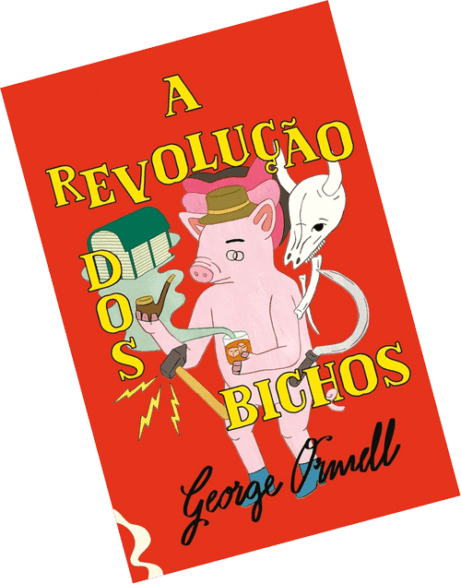 Capa do livro: "A revolução dos bichos"