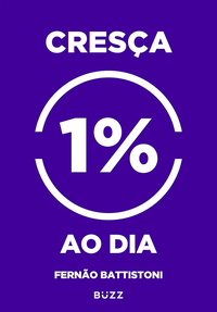 capa do livro "cresça 1% ao dia"