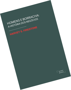 Capa do livro - Homens e Borracha: a História dos Negócios
